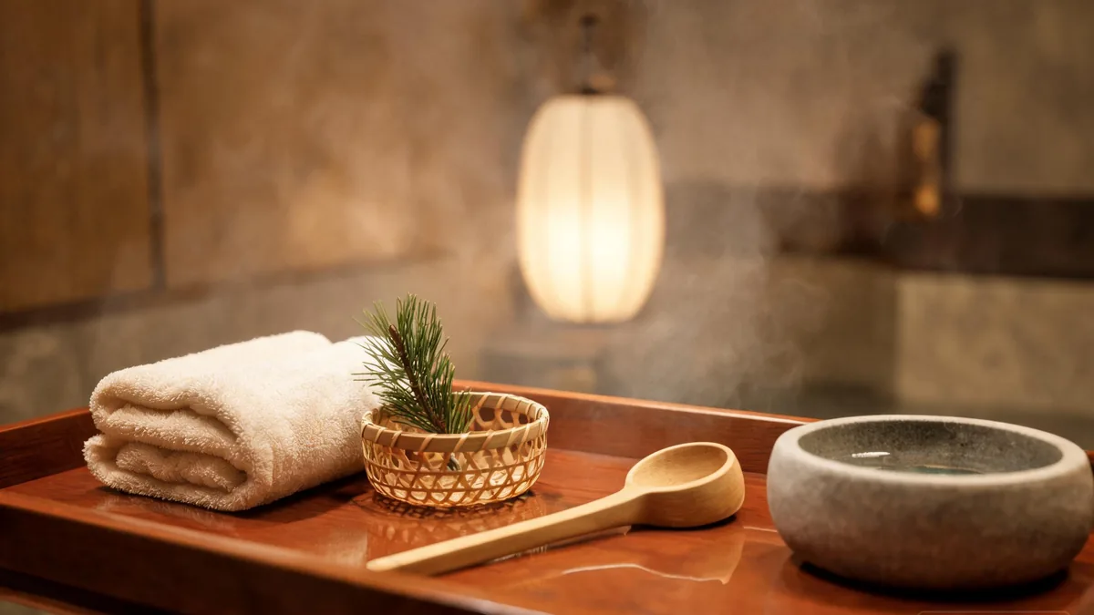 The origin of the hot spring episode trope, named after the real Japanese onsen tradition that has been a beloved cultural setting for centuries