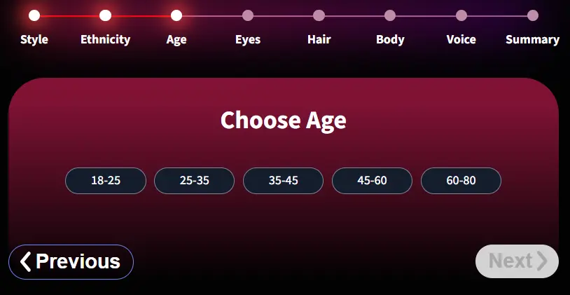 Create an ai girlfriend step