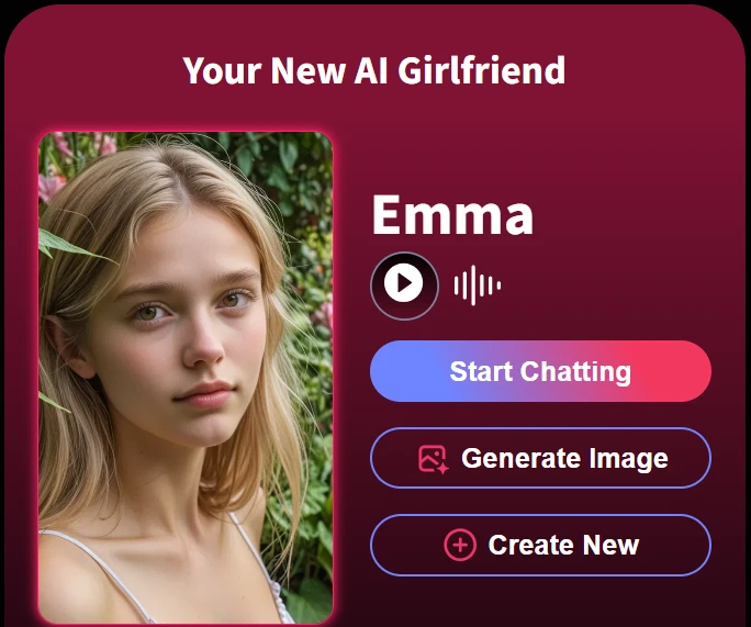 Create an ai girlfriend step