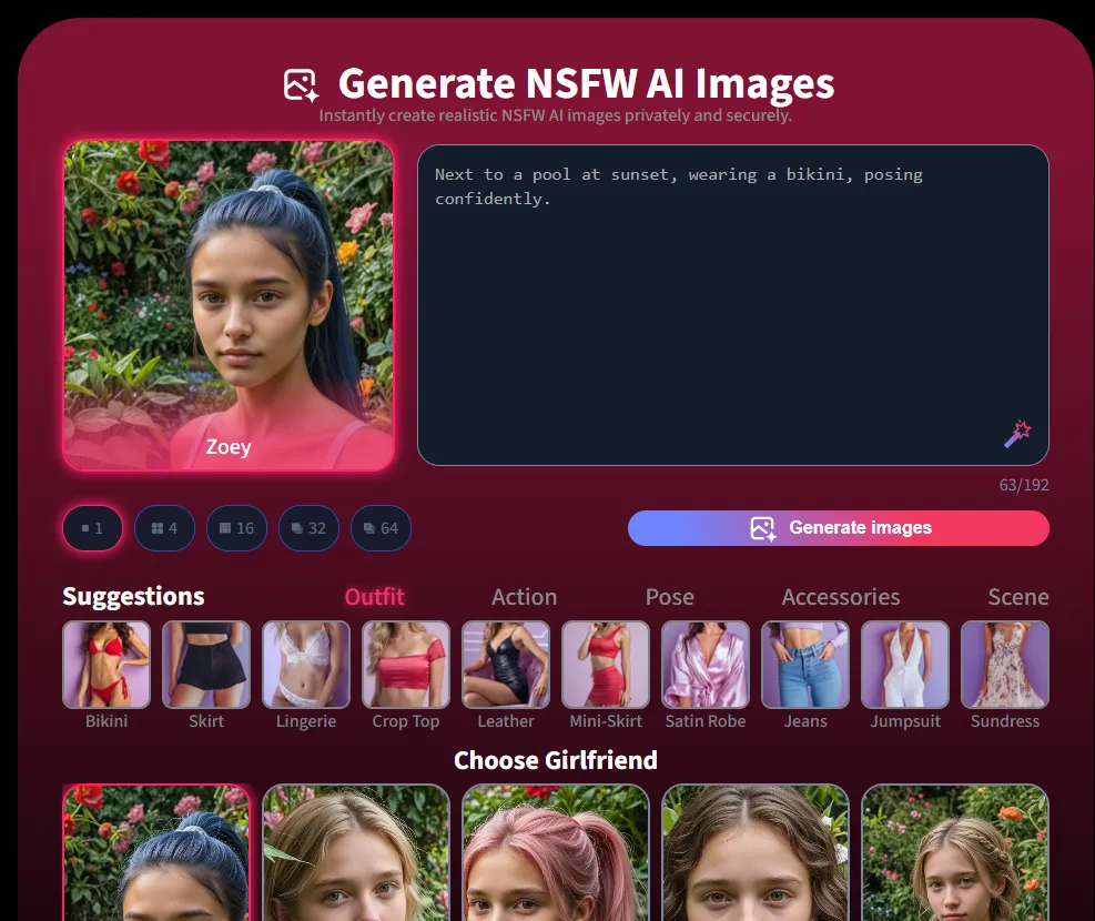 Ai girlfriend image generator