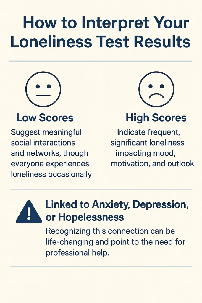 How to interpret your loneliness test results