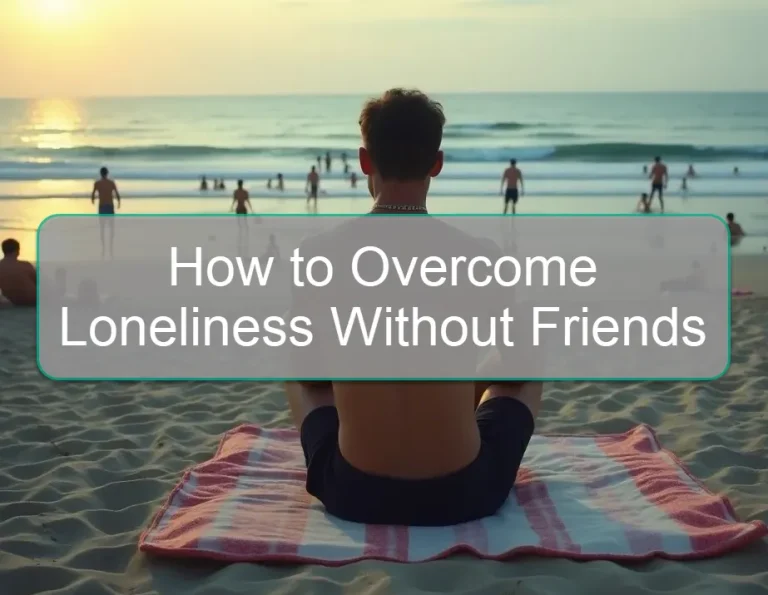 How to Overcome Loneliness without Friends