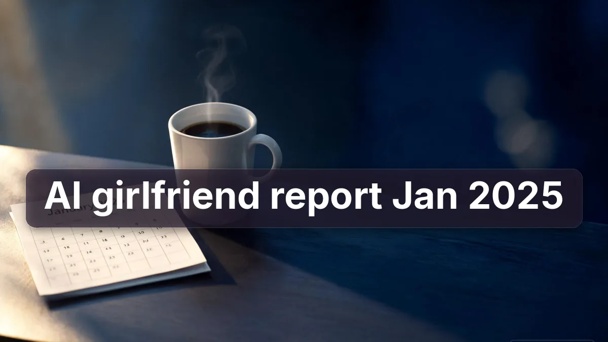 The AI Girlfriend Industry in January 2025: Baseline for a New Category