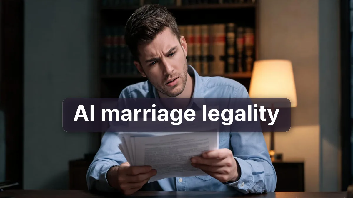 Can You Legally Marry an AI?