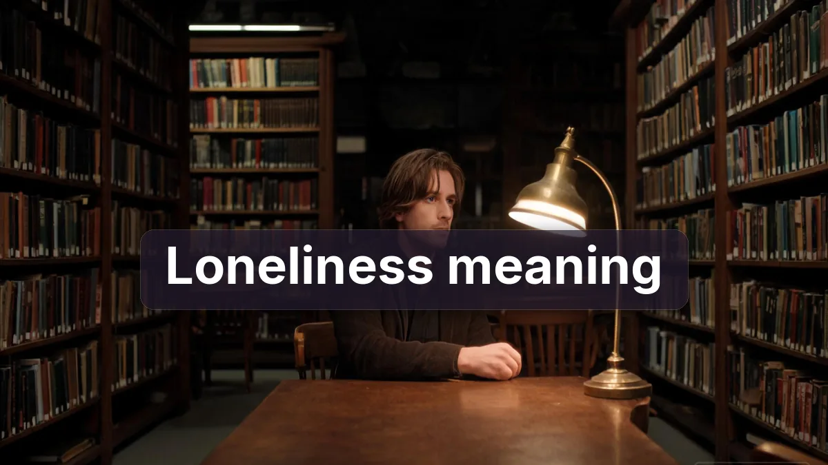 Loneliness Meaning: What It Is, Why It Happens, and How to Deal With It