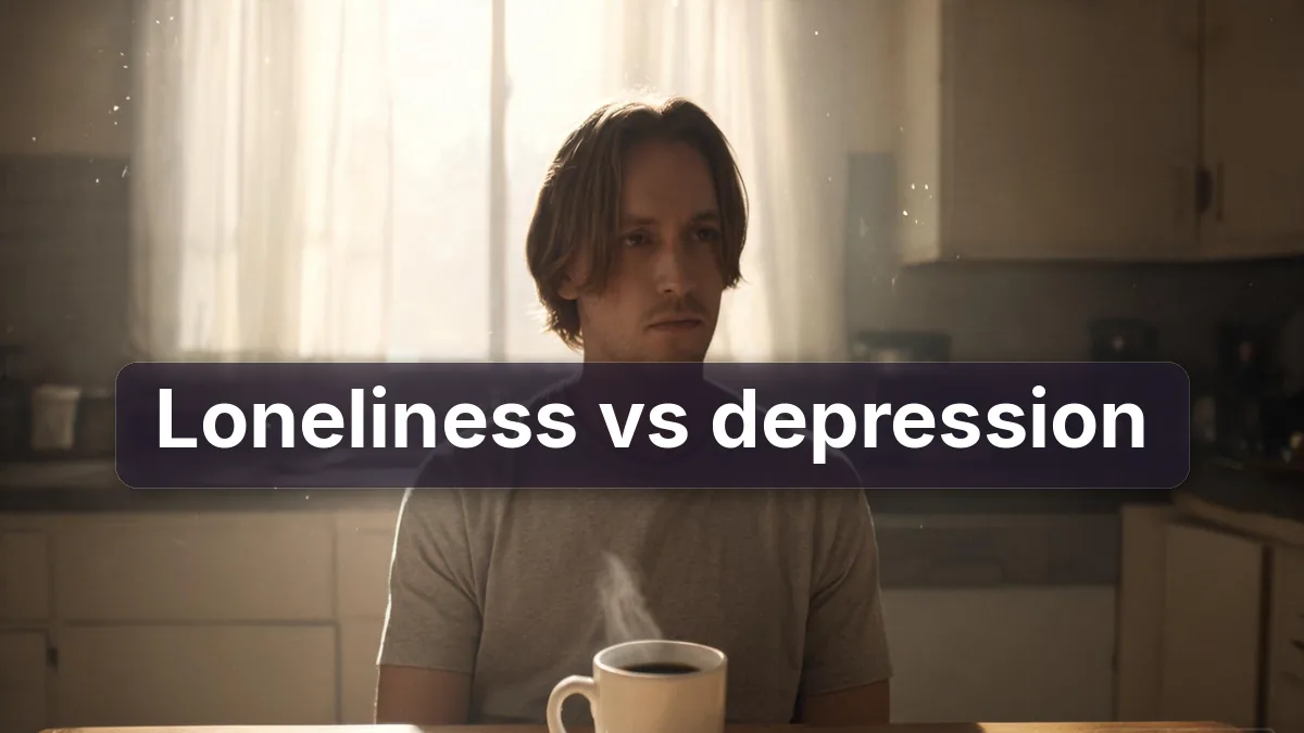 Loneliness vs Depression: Key Differences, Overlaps & How to Cope