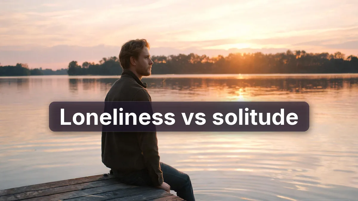 Loneliness vs Solitude: Key Differences, Benefits & Mental Health Impact