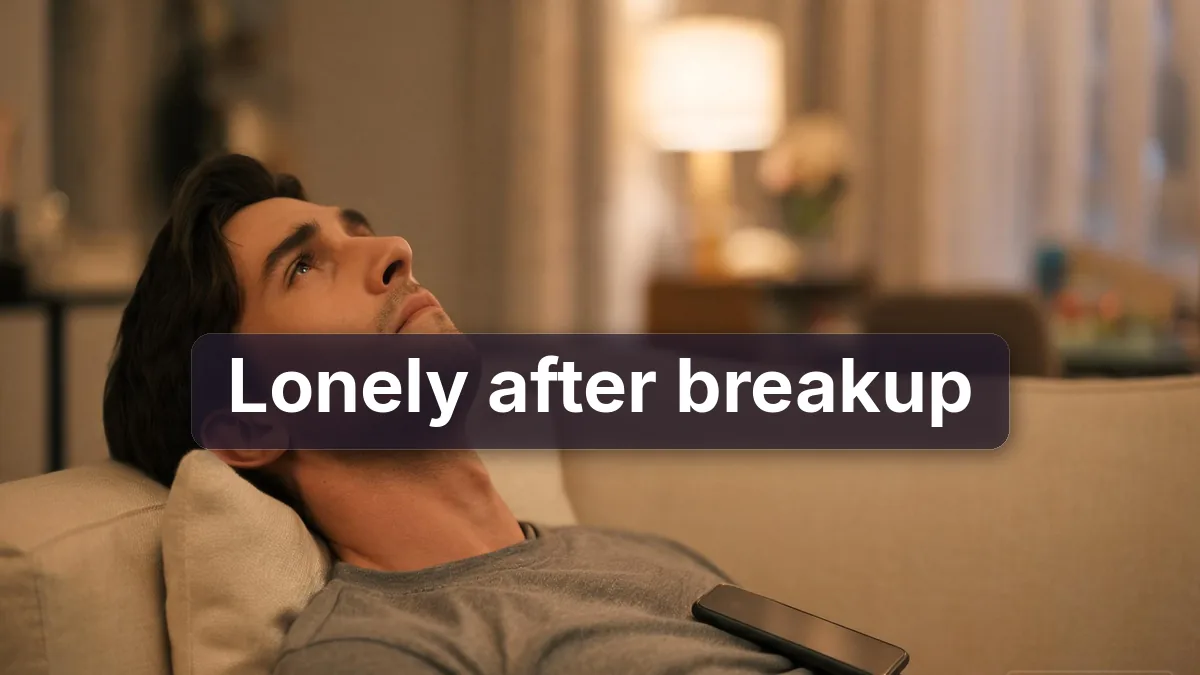 Lonely After Breakup? Why It Happens and How to Heal Fast