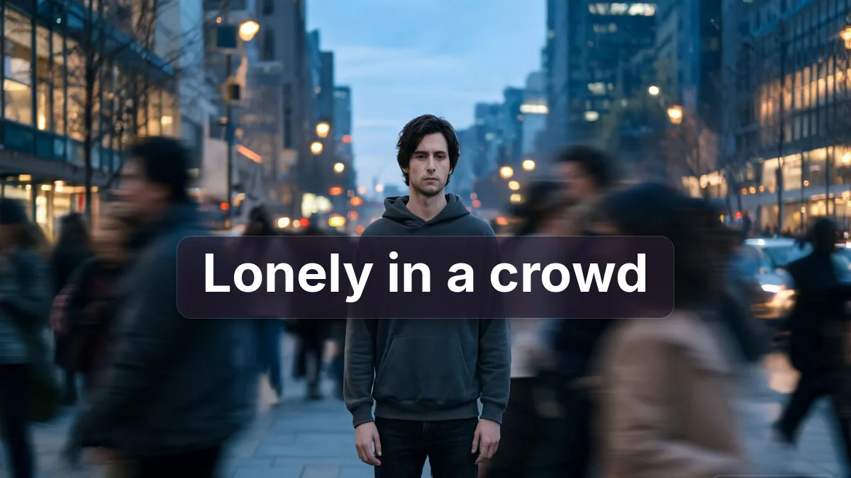 Lonely in a Crowd: Why It Happens and How to Cope with Isolation