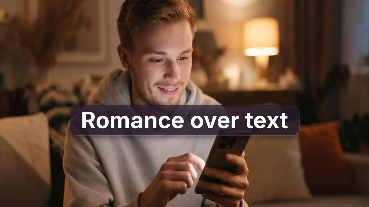 How to Be Romantic Over Text: Tips, Examples & Sweet Messages