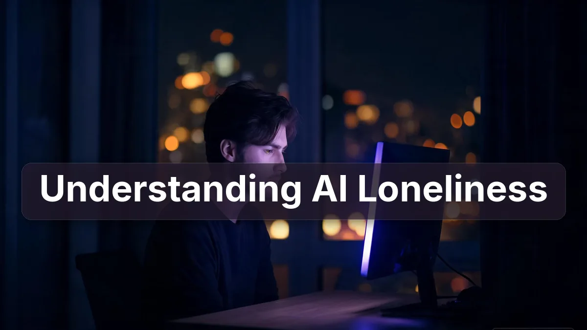 AI and Loneliness: Can Technology Help Combat Social Isolation?