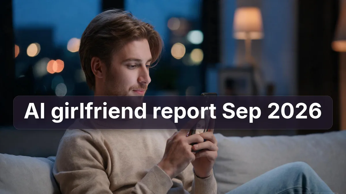 The AI Girlfriend Industry in September 2026: The State of the Category